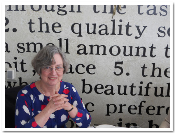 Peggy Smith at the Getty Museum